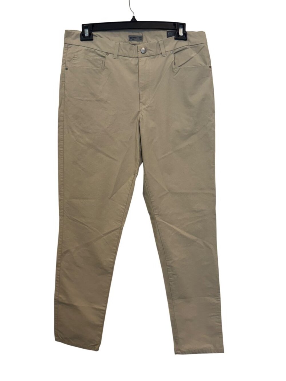 VRST Mens Limitless Canvas 5 Pocket Slim Fit Pants W36 L34 Khaki Sand